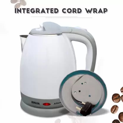 Inalsa Allure Electric Kettle (1.5 L, White, Grey) Inalsa Allure Electric Kettle (1.5 L, White, Grey)
